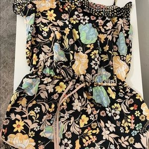 Victoria’s Secret Floral Satin Romper